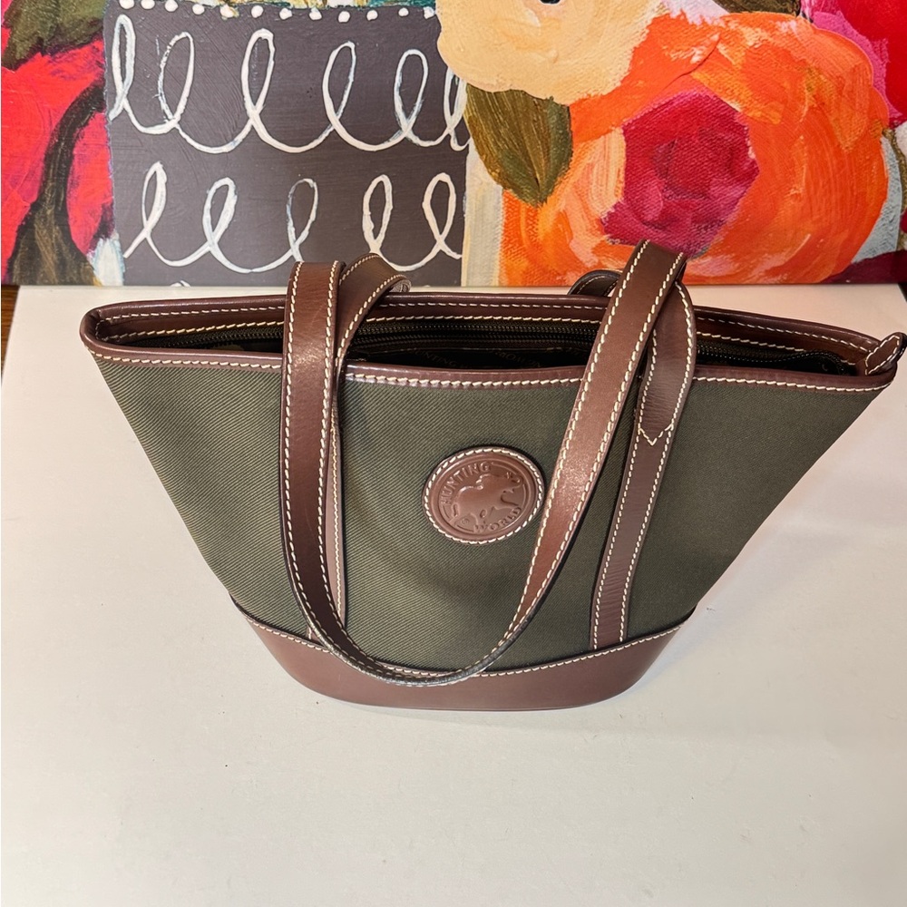 Hunting world Olive and Chocolate Tote - Picture 14 of 15